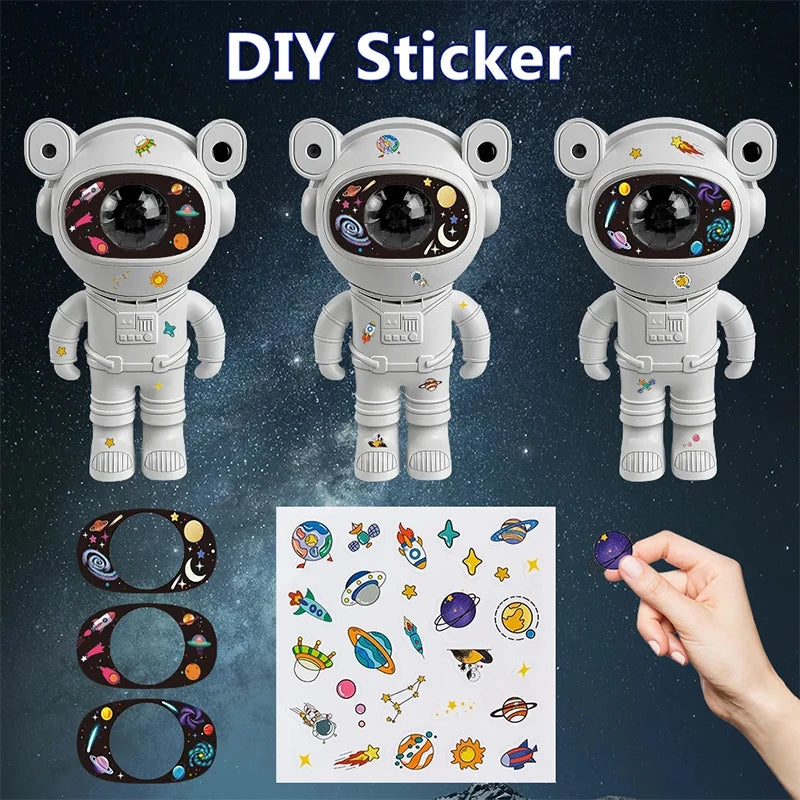 Astronaut Star DIY Projector Night Light 360 Adjustable Design Nebula