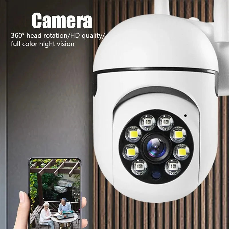 A7 Wireless Monitoring Camera 360 degree intercom 1080P Home Security