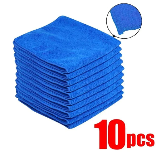 1-20Pcs Microfiber Towels Car Wash Drying Cloth Towel Household