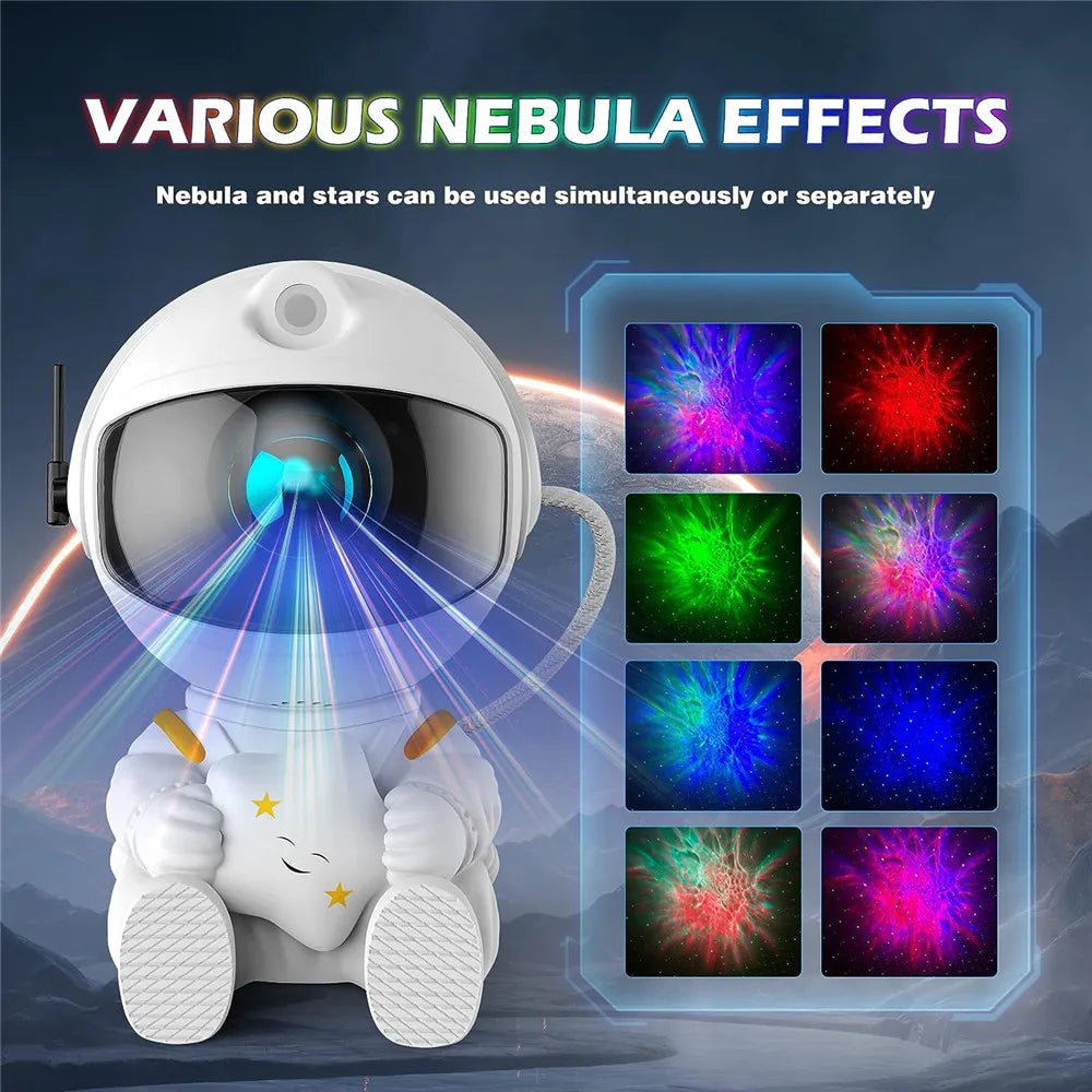 Astronaut Star Projector Galaxy Night Light Space Projector Starry