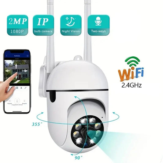 A7 Wireless Monitoring Camera 360 degree intercom 1080P Home Security