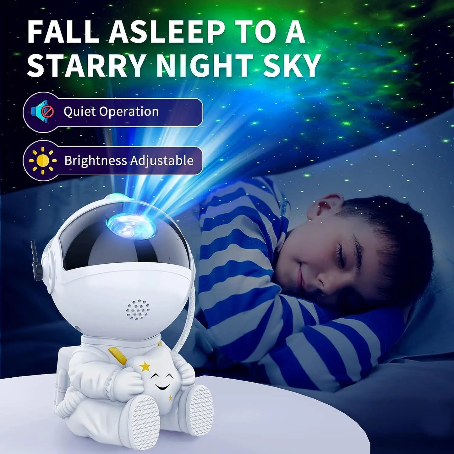 Astronaut Star Projector Galaxy Night Light Space Projector Starry